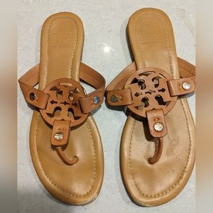 Brown Tory Burch Flats